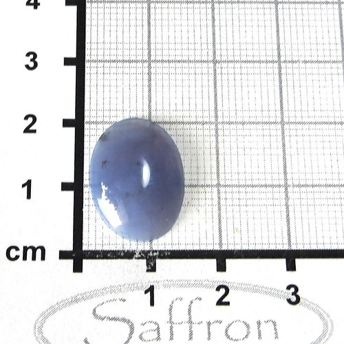 Modrý chalcedon , kabošon č.03 — foto 2