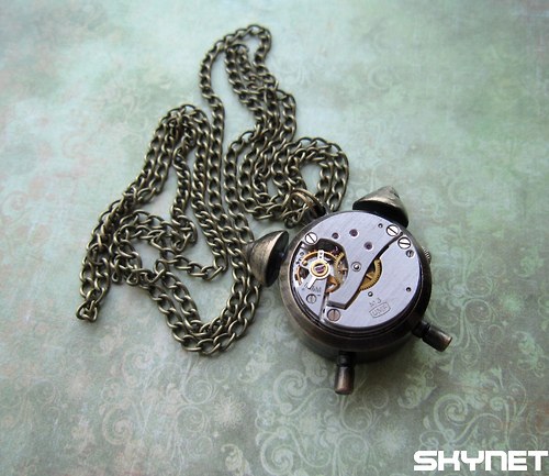 Steampunkový budík — foto 5