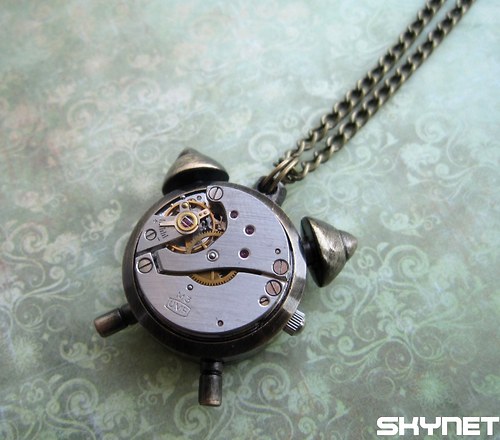 Steampunkový budík — foto 6