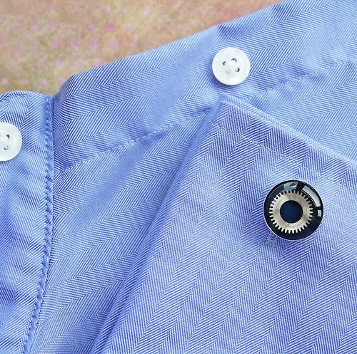 Manžetové knoflíčky /dark blue/ — foto 3