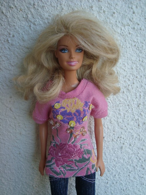 Úzké jeans s tunikou — foto 2