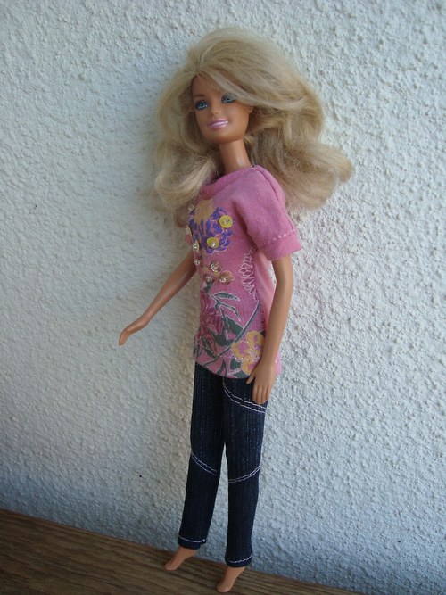 Úzké jeans s tunikou — foto 4