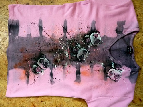 Triko "pandí andílci", L/XL — foto 5