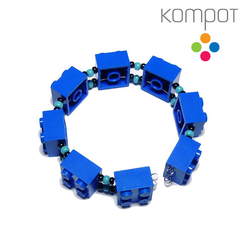 LEGO náramek 2 :: modrý — foto 2