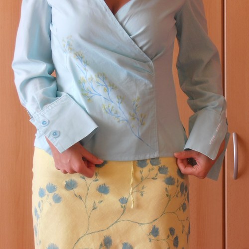 Blankytná halenka — foto 4