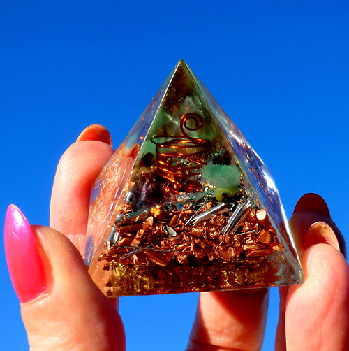 Orgonit - P1* Pyramida 4x4 - Energie — foto 3