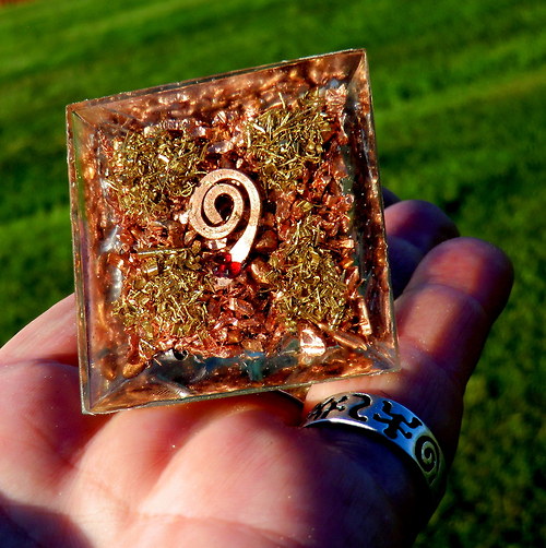 Orgonit - P1* Pyramida 4x4 - Energie — foto 4