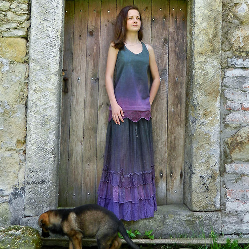 Dlouhá sukně - vel.S/M — foto 3