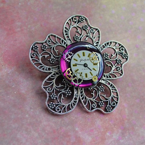 Flower brooch — foto 2