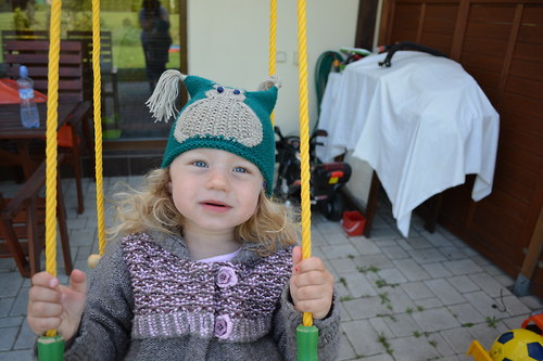 Sova - sovička modré očíčka — foto 3