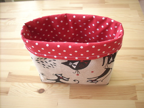 Kočičky látkový box — foto 3