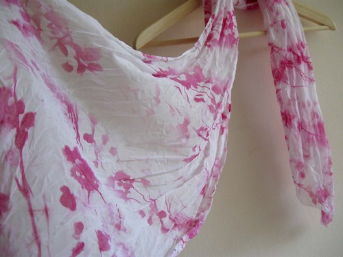 Letní transparentní šál — foto 3