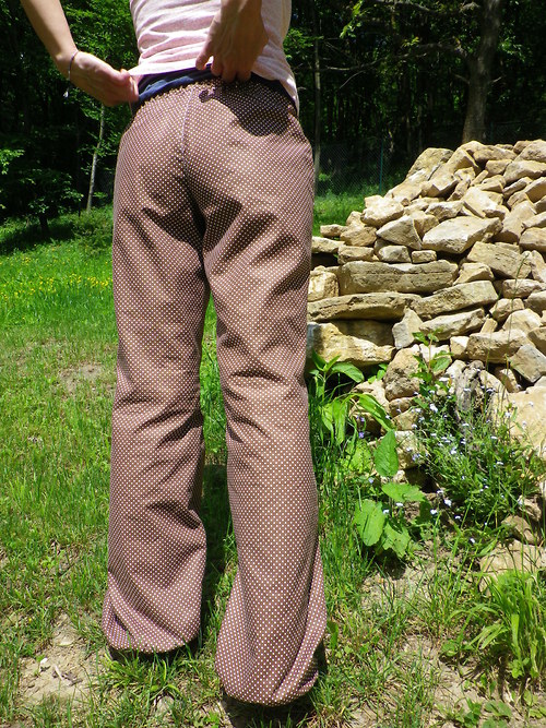 Gaťata - hnědé puntíky — foto 2