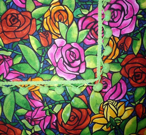 Šátek Rose Vintage — foto 4