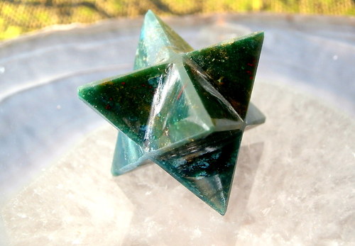 Heliotrop Merkaba(š18),přívěsek — foto 3