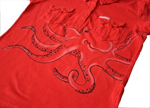 Octopus v Rudém moři — foto 3