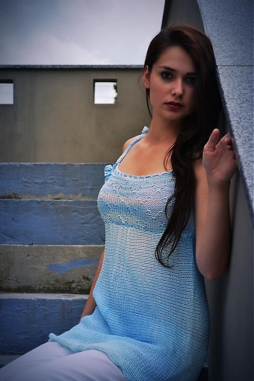 Letné tričko (modrá) — foto 2