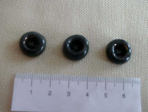 Keramické knoflíky 2 ks — foto 3