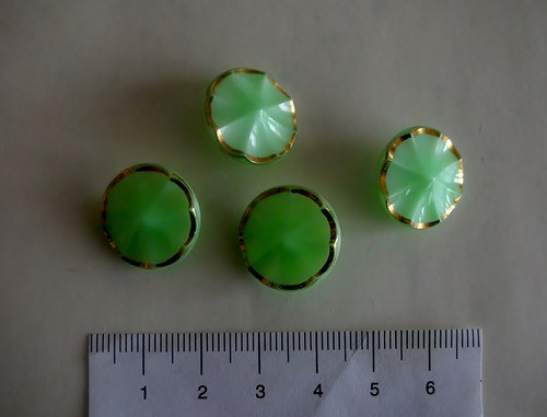 Skleněné knoflíky - sada 3 ks — foto 3
