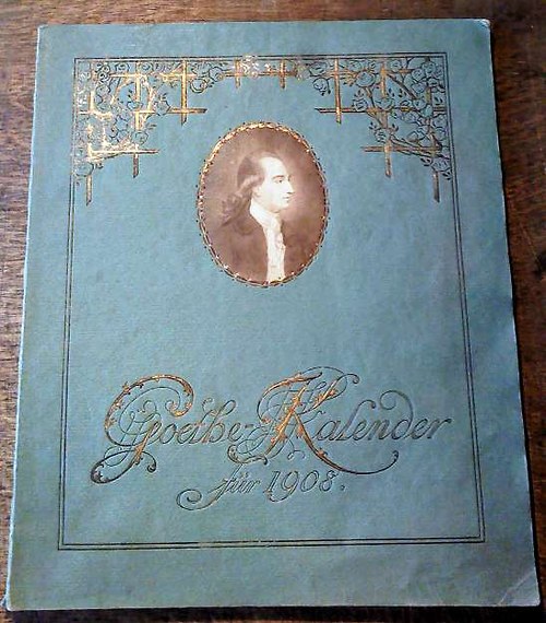 Goethe Kalender Für 1908 — foto 2