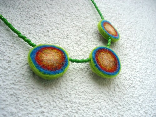 Duhový... náhrdelník — foto 3
