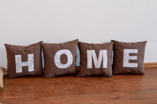 Sada polštářů HOME/ No:1,2,3,4 — foto 2
