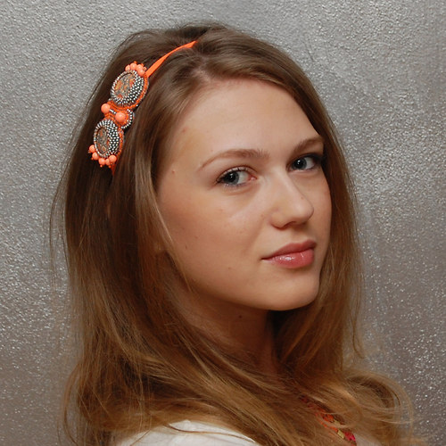 Neonová nálada ... čelenka — foto 3