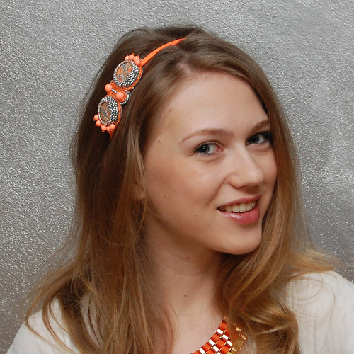 Neonová nálada ... čelenka — foto 5