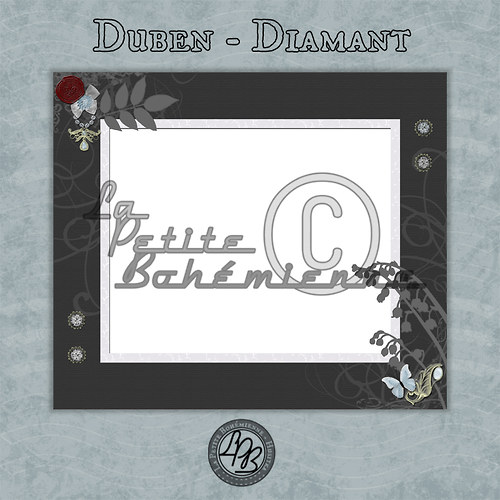 Ozdobný rámeček DUBEN - DIAMANT (Minisada 04) — foto 2