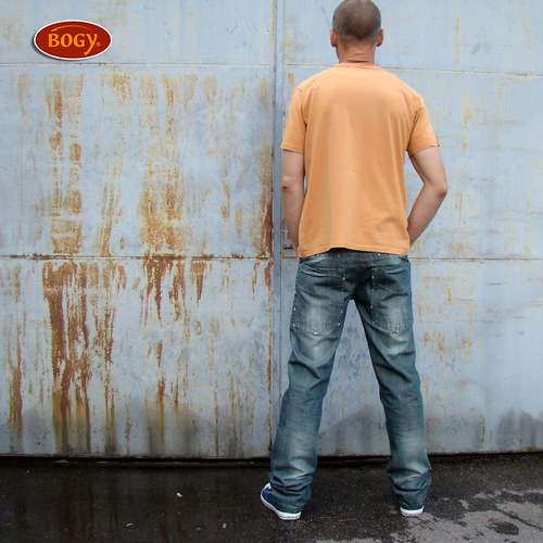 Pánské riflové kalhoty, hiphop džíny — foto 2