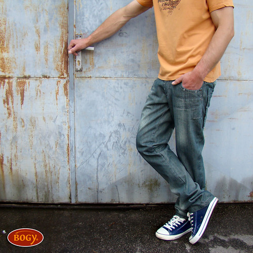 Pánské riflové kalhoty, hiphop džíny — foto 3