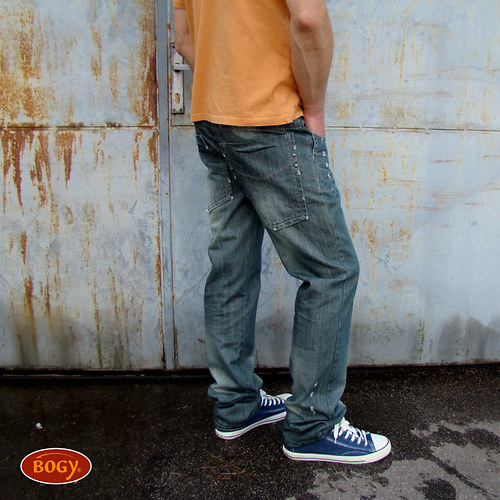 Pánské riflové kalhoty, hiphop džíny — foto 5