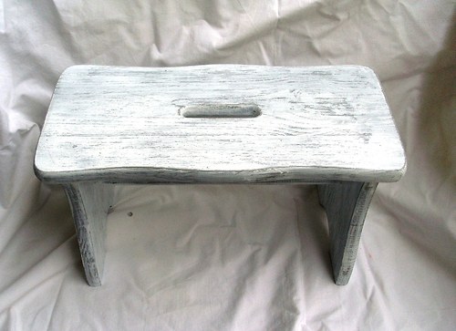 Stolička-šedá patina — foto 4