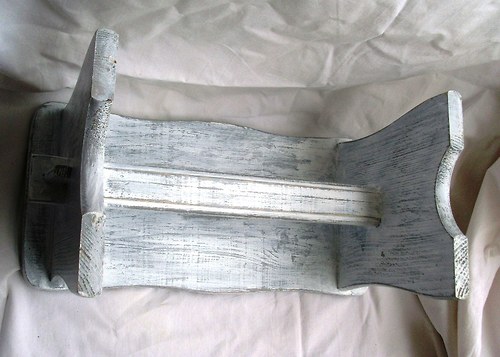 Stolička-šedá patina — foto 5