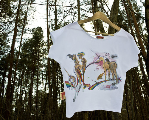 **UNI_corn T- Shirt *heart break — foto 6