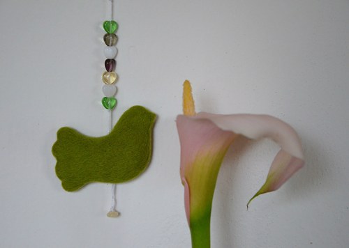 Knoflíky pro štěstí. Ptáček. — foto 3