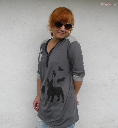 Grey, Frenchie Grey.... triko — foto 2