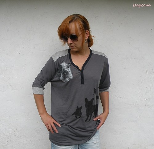 Grey, Frenchie Grey.... triko — foto 3