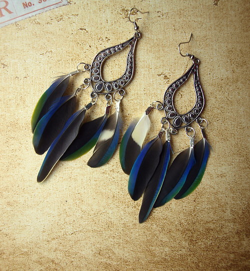 The Parrot Spectacle Earrings — foto 2