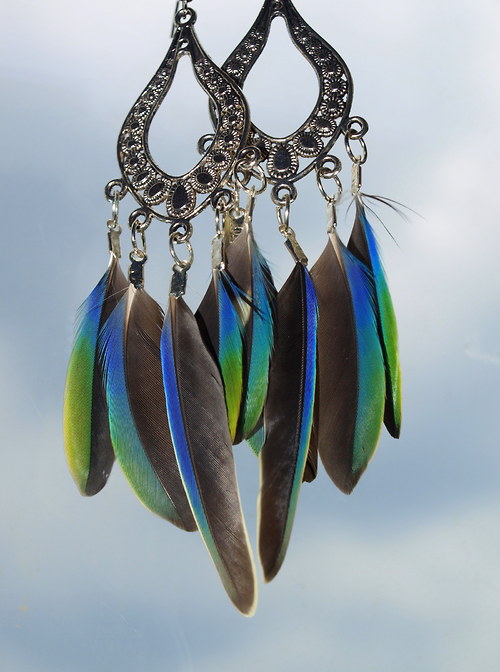 The Parrot Spectacle Earrings — foto 4