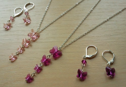 Swarovski Butterfly Fuchsia — foto 5