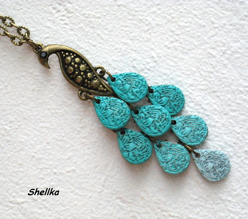 Náhrdelník,,PEACOCK,,2 — foto 2