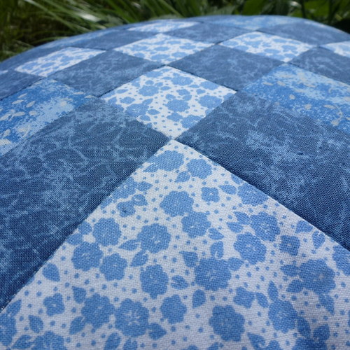 Povlak na polštář - technika patchwork — foto 3