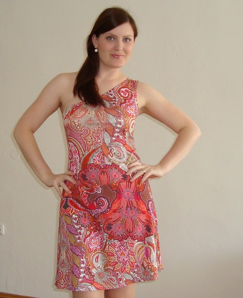 Letní šaty - kašmírový vzor VÝPRODEJ — foto 2