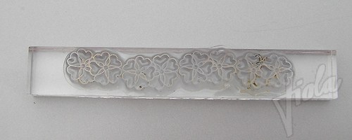 Bloček pro silikonová razítka 2x15cm 2 ks — foto 3