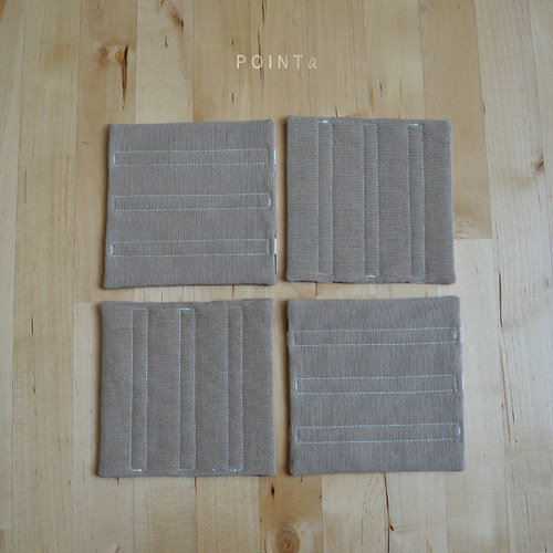 Fialové podtácky — foto 3