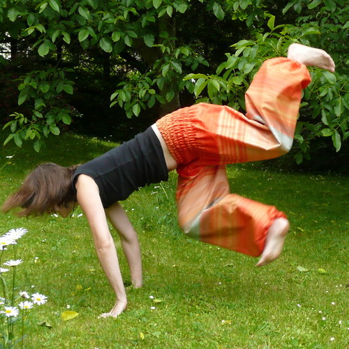 Turecké kalhoty Ohnivé pruhy — foto 5
