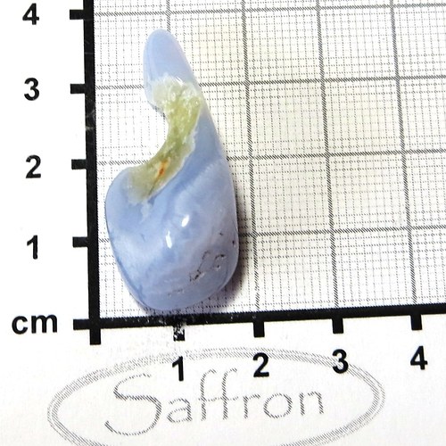 Modrý chalcedon - tromlovaný č.3 — foto 2
