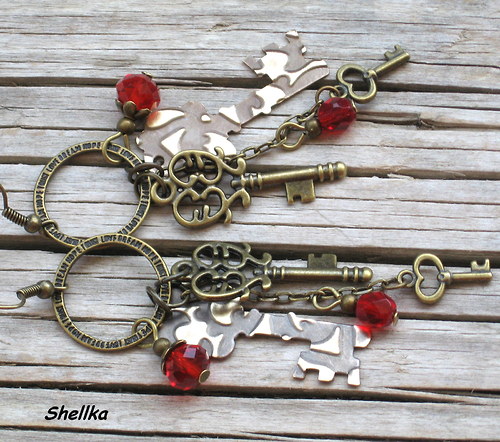 Náušnice ,,KEYS,, — foto 2