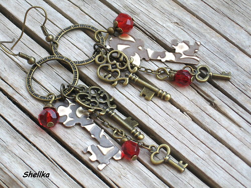 Náušnice ,,KEYS,, — foto 3